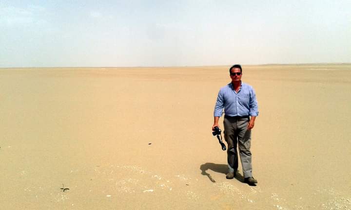 الكاتب ماريانو گامبين في الصحراء الموريتانية
