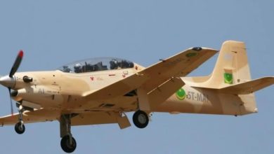 طائرة تابعة لسلاح الجو الموريتاني (الانترنت)
